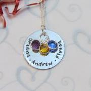 Mother's Love Necklace - Children's Names 