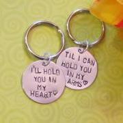 LOVE QUOTE Keychain -- Boyfriend/ Girlfriend -- Engagement -- Long Distance Relationships -- Just Because