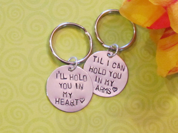 Love Quote Keychain -- Boyfriend/ Girlfriend -- Engagement -- Long Distance Relationships -- Just Because